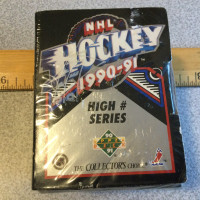 NHL 1990-91 Hockey Cards High Series 401-550 - Upper Deck SEALED