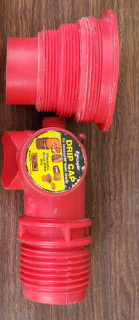 Valterra F02-3103 Red Universal EZ Coupler Sewer Adapter
