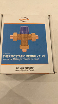New Thermostatic Mixing Valve 