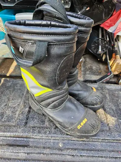 Globe supreme 14" structural firefighter boots size mens 10, View more