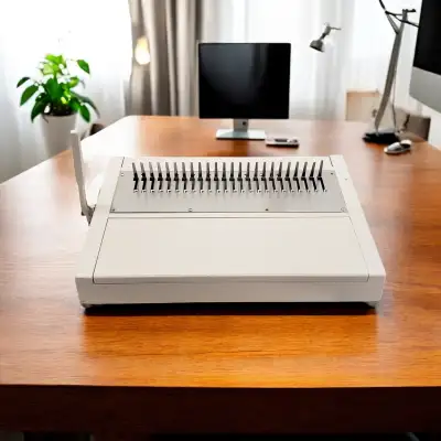 Office Binding Machine Tah Hsin 240HB Manual Plastic Comb K7183, View more