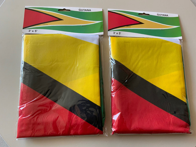 Guyana Flag — 3’ x 5’ —  $25 each — Country Flags in Other in City of Toronto - Image 4