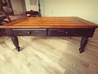 Coffee Table with 2 drawers