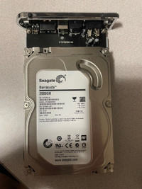 Seagate Barracuda 2TB Hard Disk Drive HDD with VANTEC NexStar TX