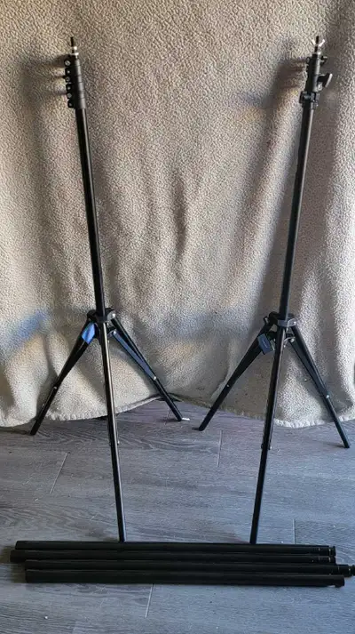 Neewer 8.5x10ft (2.6x3m) adjustable backdrop stand kit — for photography, video, portraits, product...