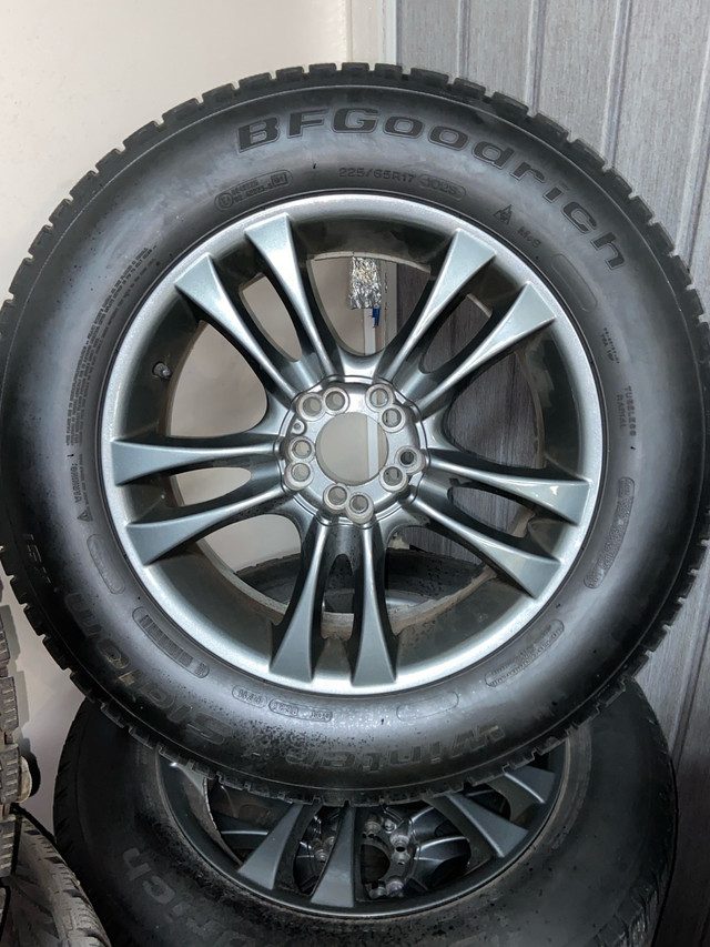 225/65/17  Winter Slalom set of 4 tires, on Mercedes Benz Wheels in Tires & Rims in London