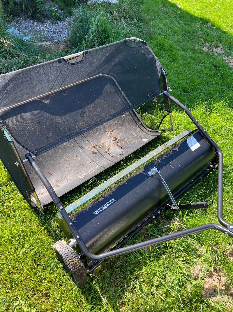 48 in. TowBehind Lawn Sweeper Lawnmowers & Leaf Blowers Sudbury