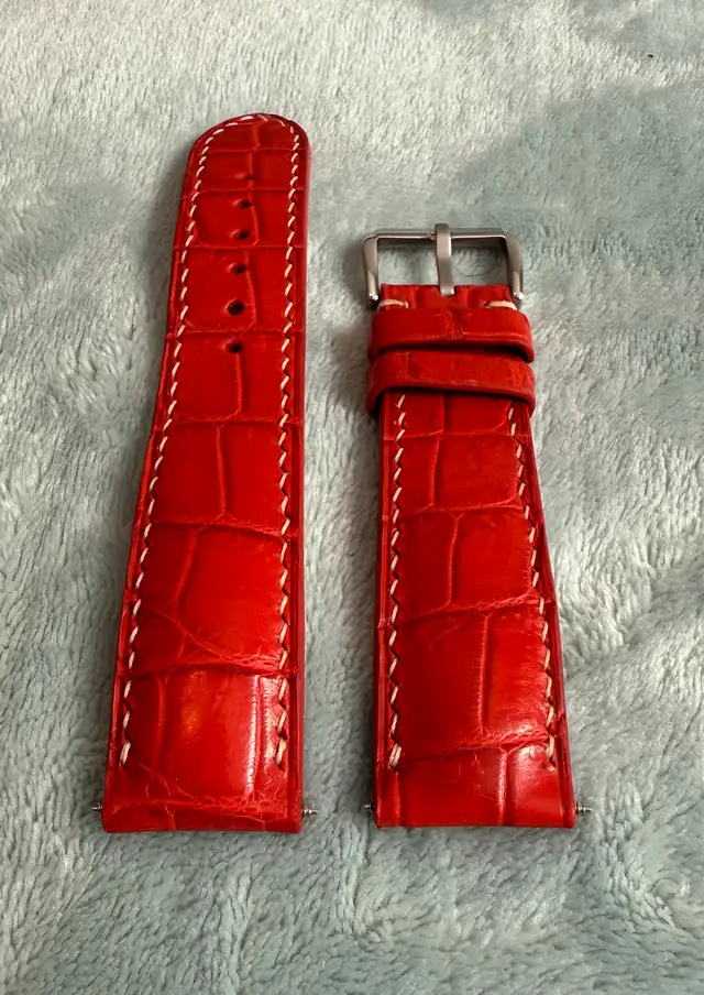 22mm Genuine Crocodile watch straps63738353259265121