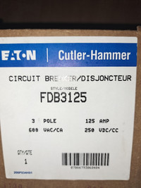 Fusible / Breaker Cutler Hammer 125A