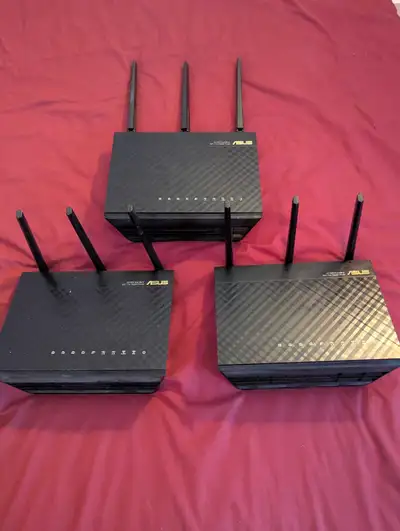 Asus Routers - 3 for $100, View more