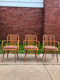 Vintage Mid-Century Bentwood Chairs