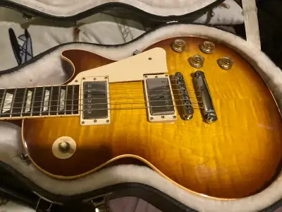 2011 Gibson lp traditional. 50’s wiring bumble bee pots, View more