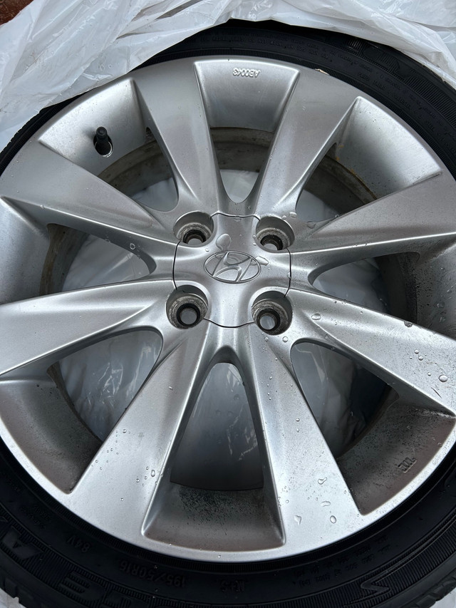 Hyundai 16” Rims & Tires in Tires & Rims in Hamilton