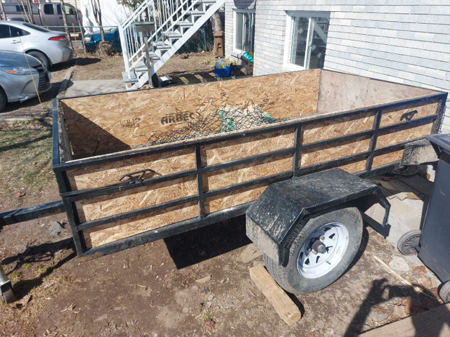 Home made trailer in Cargo & Utility Trailers in Gatineau - Image 2
