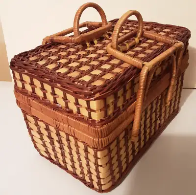 9" high x 8.5" wide x 13.5 long. New, never used. Would be great on a bicycle. Original owner. From...