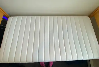 Used IKEA VALEVÅG twin mattress, View more