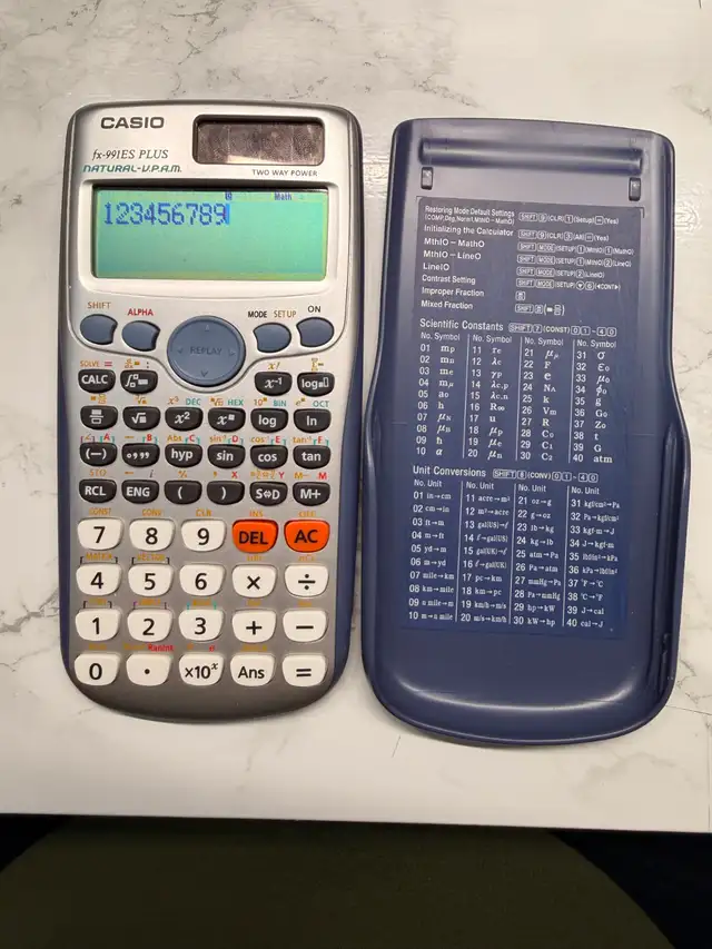 Casio fx991ES Plus Scientific Calculator in General Electronics in Calgary - Image 2