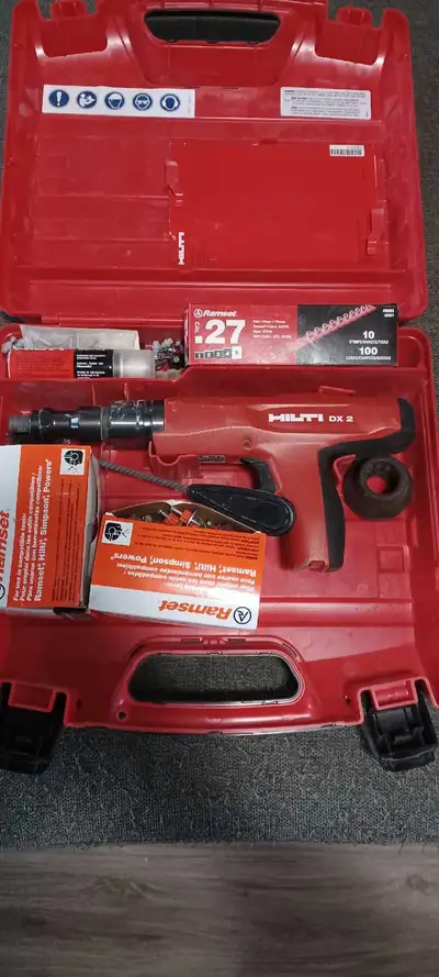 Hilti .27 nailer , View more