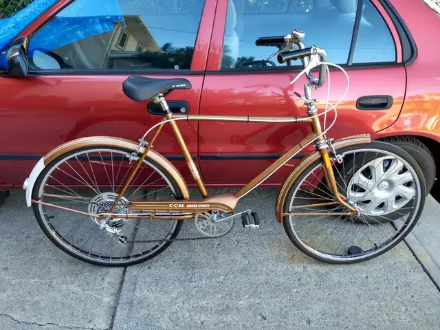 CCM Grand Sports Bike - Vintage 1971 - Rebuilt New in Cruiser, Commuter & Hybrid in Ottawa - Image 2