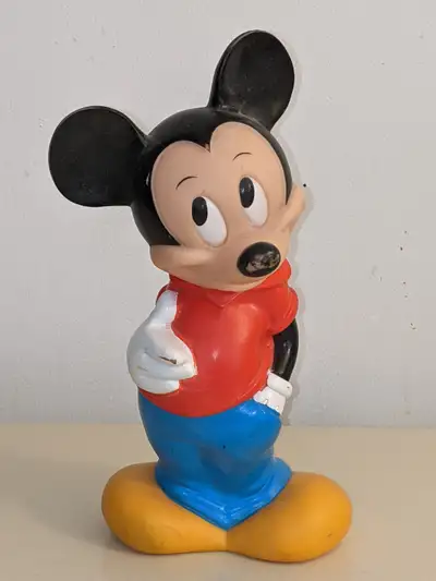 Collectible Vintage Mickey Mouse Bank W/Original Plug! Only $20 I have decided to sell my vintage Mi...