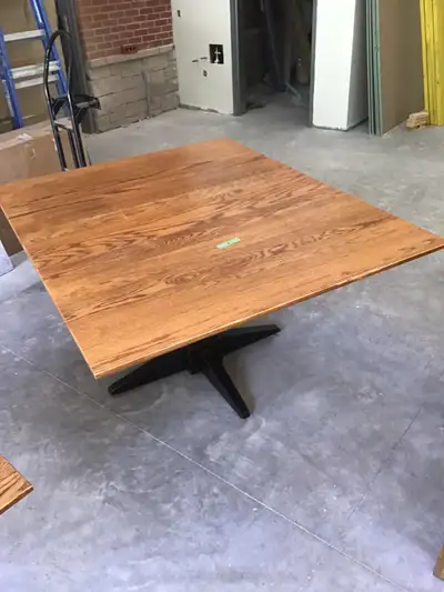 Solid Wood (Oak) Kitchen Table with 4 Chairs, View more