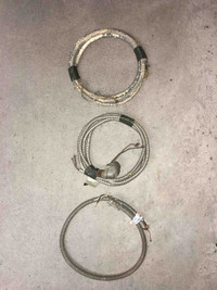 Armoured cables, various lengths and sizes