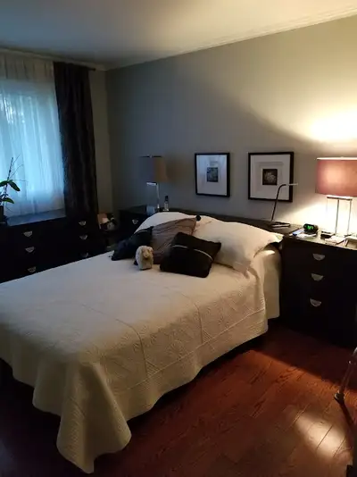 Ensemble de chambre à coucher noir, View more