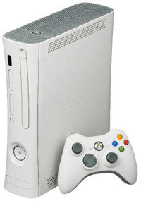 xbox 360 ( white or black) and accessories