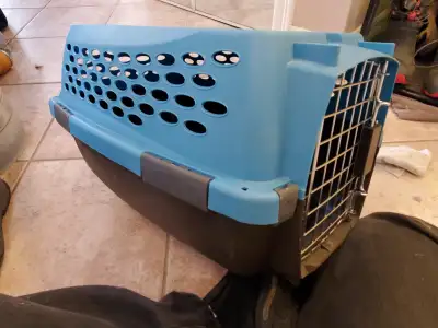 Dog or small animal travel crate, View more