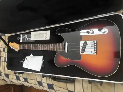 2009 Fender telecaster deluxe, never taken on road. Guitar is in better than great shape.