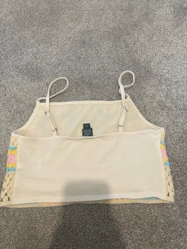 flower crop tank top62863286258050122