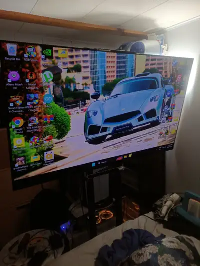samsung s90d 55 inch 4k qd oled 120hz tv with tiny sing blue dot, View more
