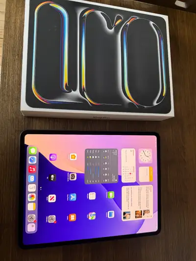 ipad pro 13’’M4 -garantie apple -valeur 2213$ prix 1700$, View more