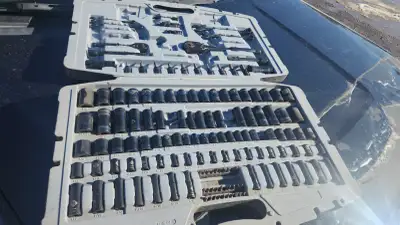 stanley socket set 183 piece missing some sockets 80 $cash, View more