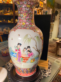 Chinese Porcelain Figural Vase