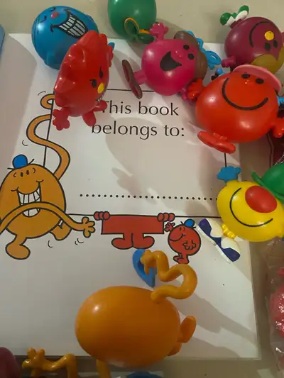 Collectors Dive into nostalgia with this Mr. Men & Little Miss Story Treasury Book, complete with a...