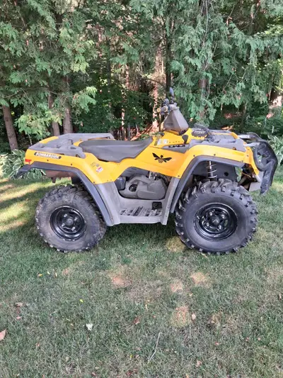 Outlander 330 in very good condition. Plastics all good, excellent tires. Features include new right...
