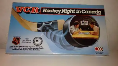 Hockey Night in Canada VCR game. Like new.