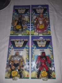 Masters of the wwe wrestling action figures set 