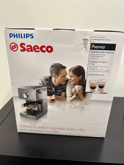 Brand New Philips Saeco Poemia Manual Espresso Machine –, View more