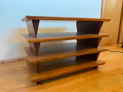 IsoBlue Special Branch Walnut Audio/HiFi Rack, View more