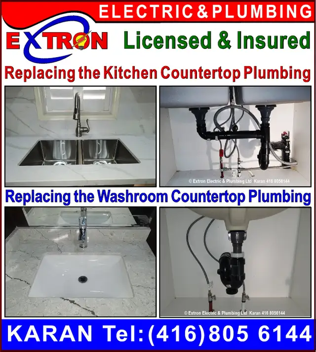 LICENSED PLUMBER✔️Leaking Pipes ✔️Dripping Faucets✔️GTA☎️ KARAN in Plumbing in Mississauga / Peel Region - Image 9