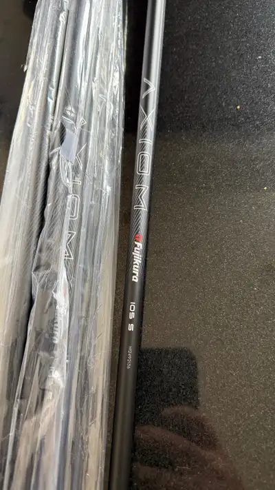 Fujikura Axiom 105 stiff iron shafts 4-GW, View more