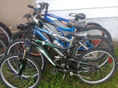 Mountain Bikes, including 26 and 24 inch tires, View more