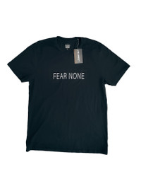 New Men's To The Market FEAR NONE Organic Cotton T-Shirt Large