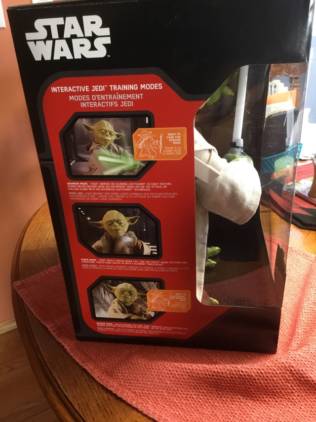 STAR WARS LEGENDARY YODA NEW IN BOX  in Toys & Games in Red Deer - Image 4