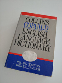 Dictionnaire unilingue anglais Collins Cobuild