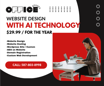 Build Your Own Website for Year $29.99 / Hosting / AI Builder, View more