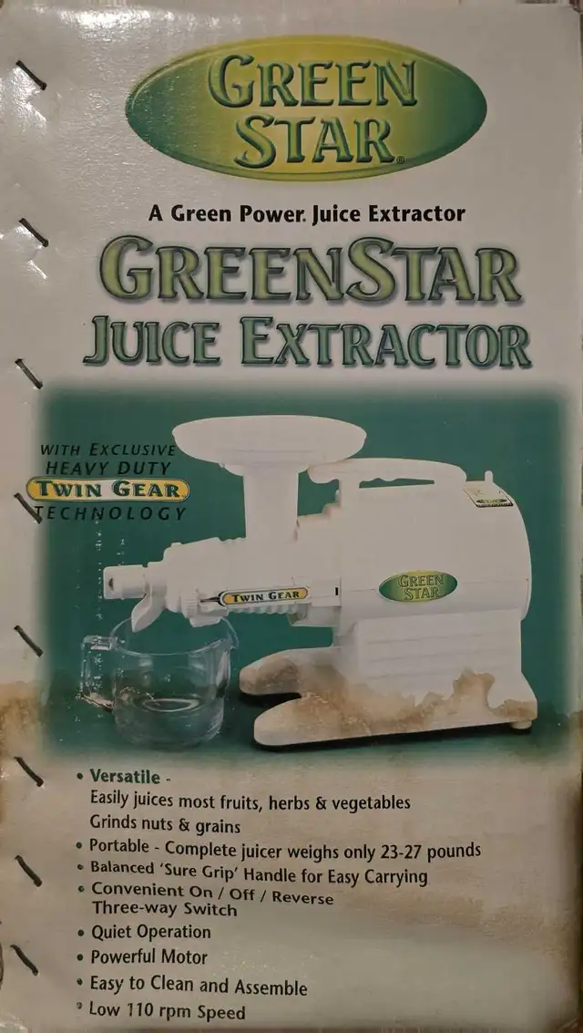 Used Vintage Tribest Greenstar Original
