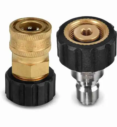 ESSENTIAL WASHER M22 15mm Quick ConnectAdapter Set |Pressure Was, View more